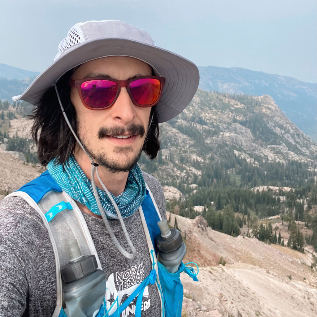 Castle Peak 100K Ridgeline Selfie, Justin Langhorst, 2021