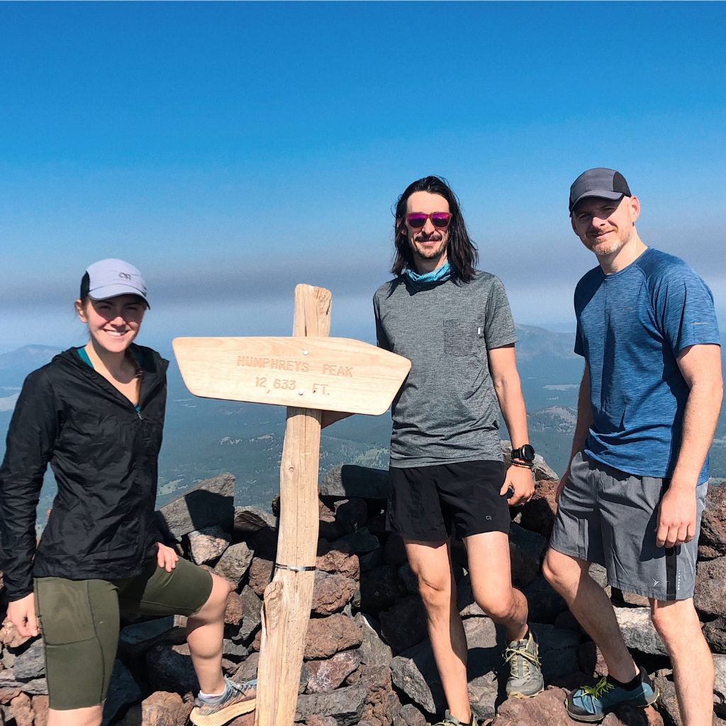 At Humphreys Peak, the highest point of Arizona / Flagstaff, Arizona / 2021.08.04